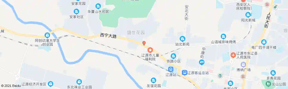 辽源汽电厂_公交站地图_辽源公交_妙搜公交查询2025
