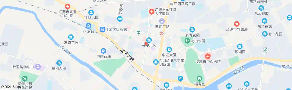 辽源第一城_公交站地图_辽源公交_妙搜公交查询2025