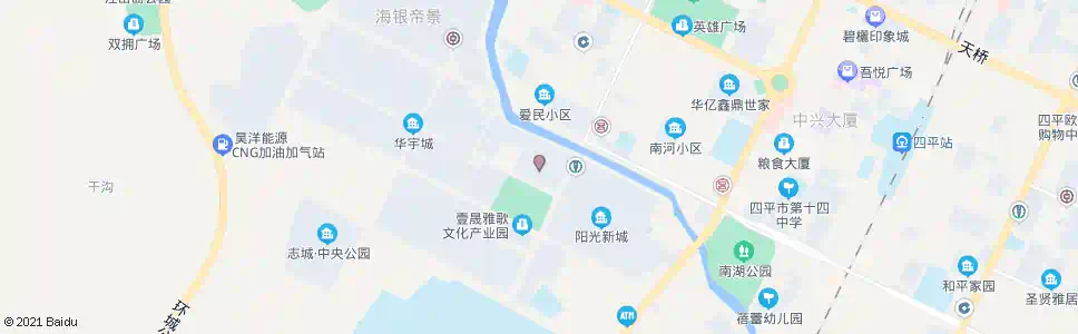 四平鹏程学校_公交站地图_四平公交_妙搜公交查询2025
