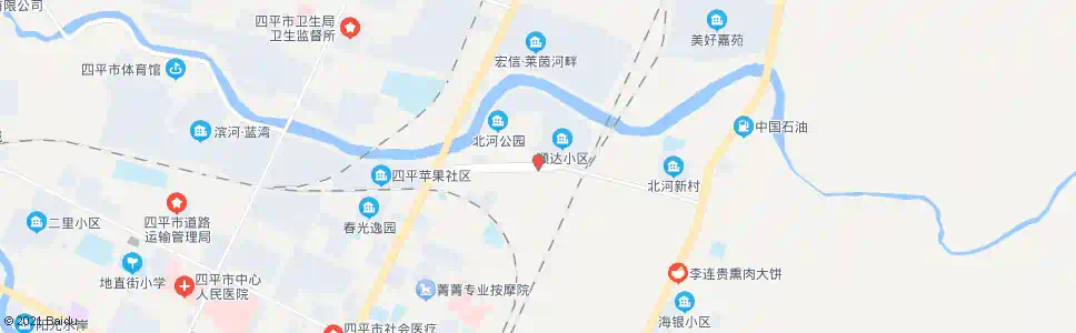 四平北沟新村_公交站地图_四平公交_妙搜公交查询2025