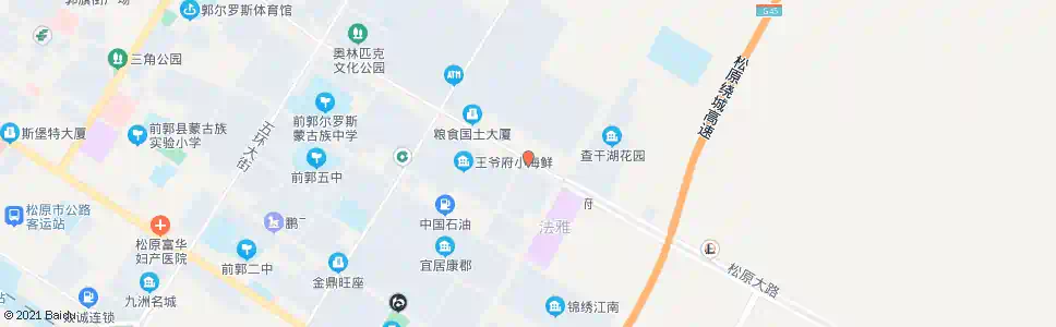 松原前郭县宾馆_公交站地图_松原公交_妙搜公交查询2025