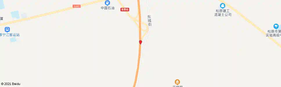 松原民东道口_公交站地图_松原公交_妙搜公交查询2025