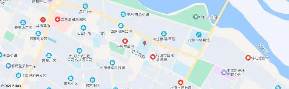 松原滨江中学_公交站地图_松原公交_妙搜公交查询2025