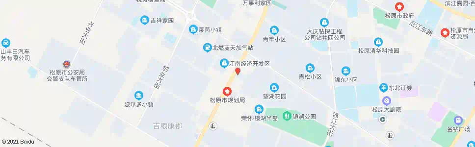 松原前郭县交警大队_公交站地图_松原公交_妙搜公交查询2025