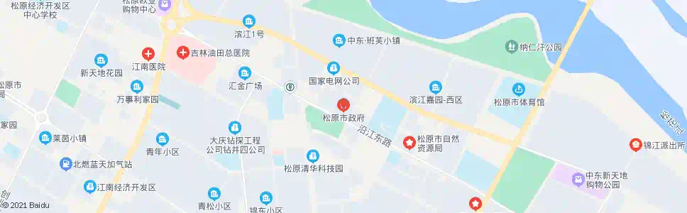 松原市政府_公交站地图_松原公交_妙搜公交查询2025