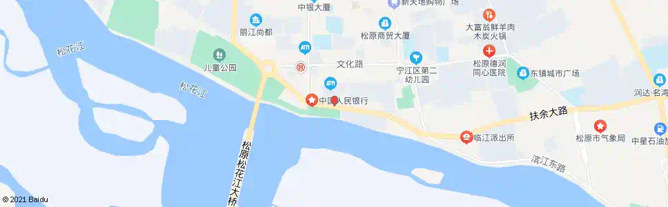 松原宁江区国税局_公交站地图_松原公交_妙搜公交查询2025