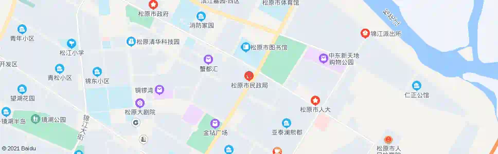 松原市民政局_公交站地图_松原公交_妙搜公交查询2025