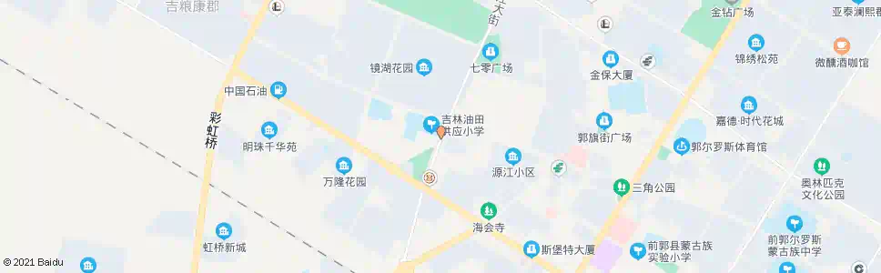 松原供应小学_公交站地图_松原公交_妙搜公交查询2025