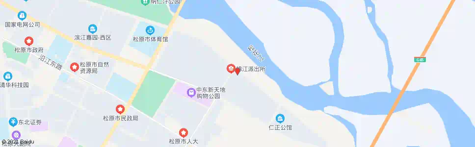 松原滨江家园一期_公交站地图_松原公交_妙搜公交查询2025