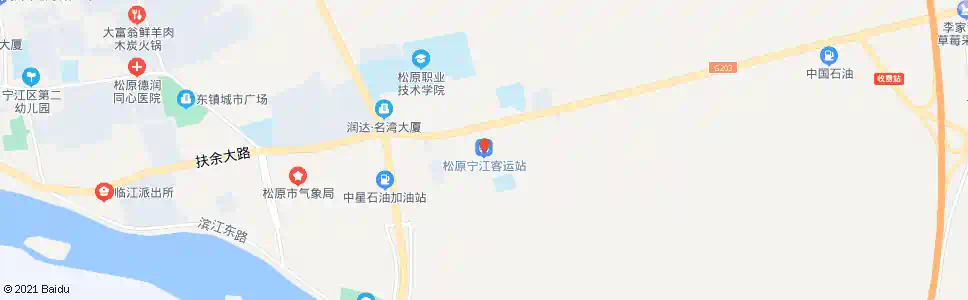 松原客运站(北)_公交站地图_松原公交_妙搜公交查询2025