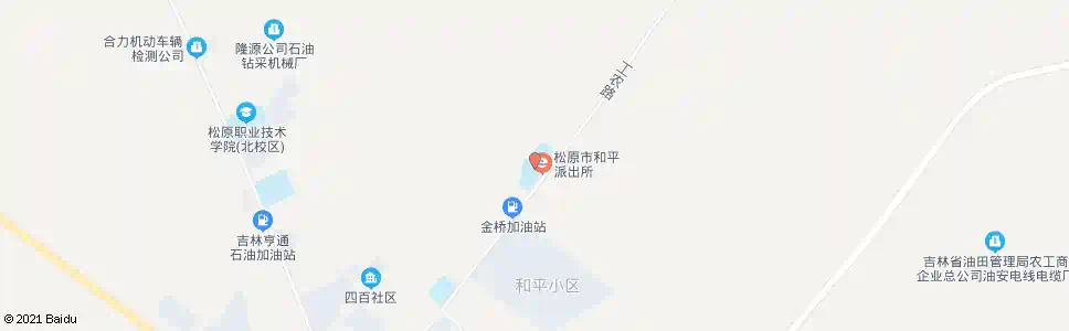 松原新城中学_公交站地图_松原公交_妙搜公交查询2025