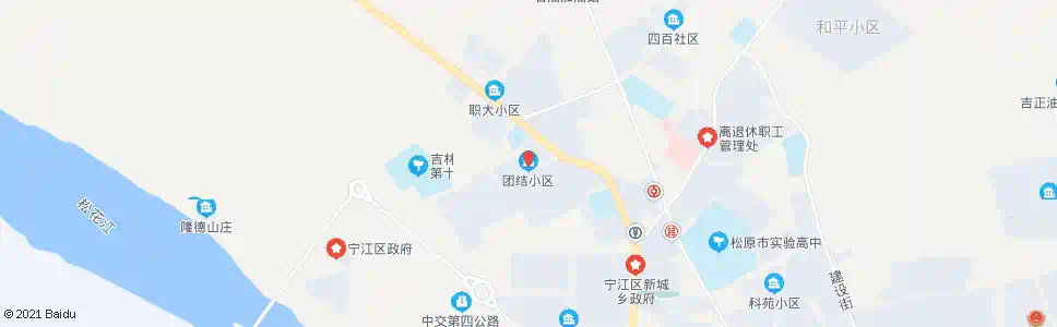 松原油田团结小区_公交站地图_松原公交_妙搜公交查询2025