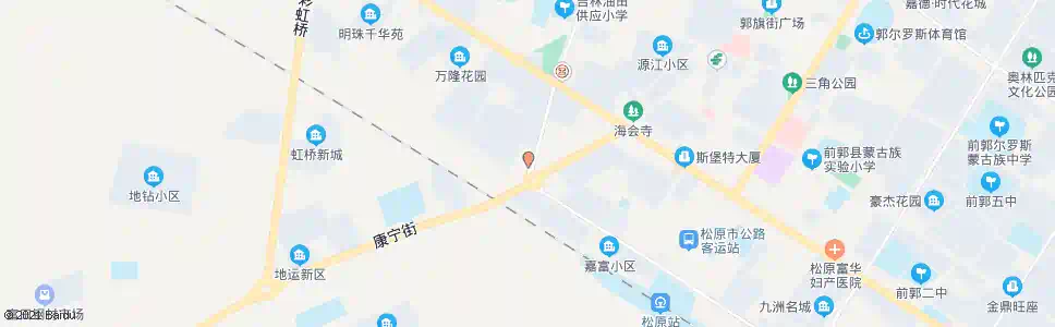 松原昕美广告公司_公交站地图_松原公交_妙搜公交查询2025