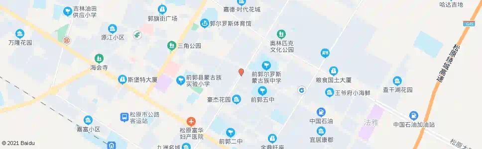 松原富丽小区_公交站地图_松原公交_妙搜公交查询2025