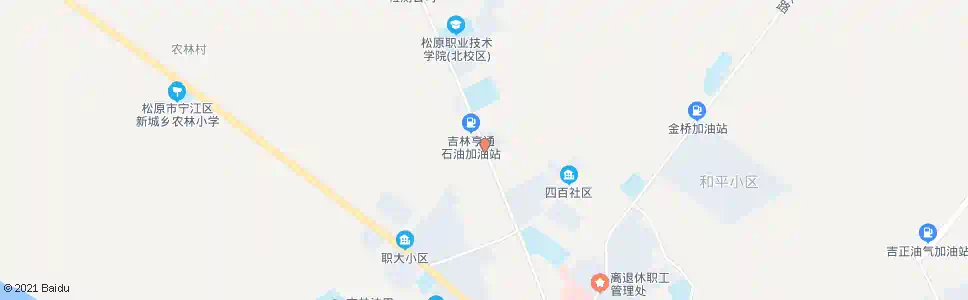 松原钰金燃气站_公交站地图_松原公交_妙搜公交查询2025