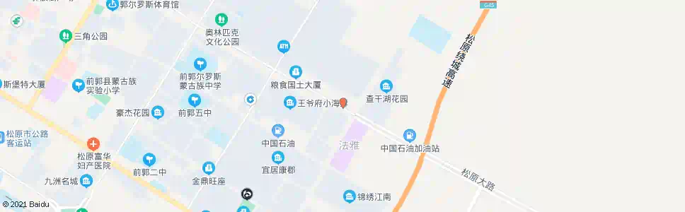 松原宏宇嘉园小区_公交站地图_松原公交_妙搜公交查询2025