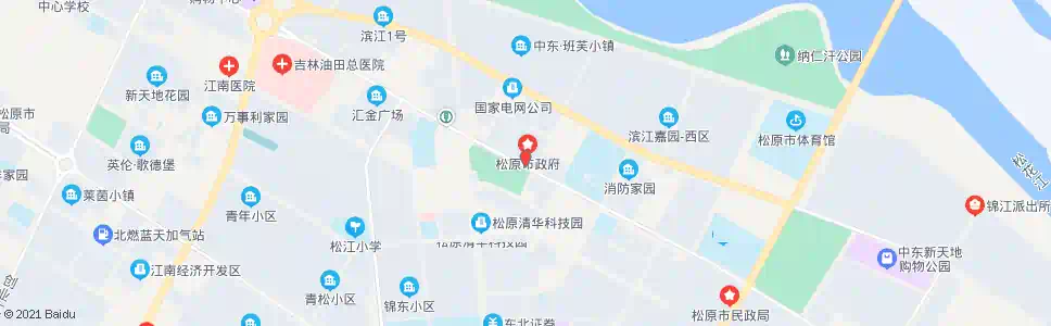 松原和平广场_公交站地图_松原公交_妙搜公交查询2025