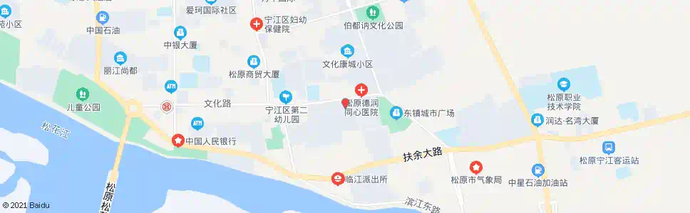 松原东镇国际城_公交站地图_松原公交_妙搜公交查询2025