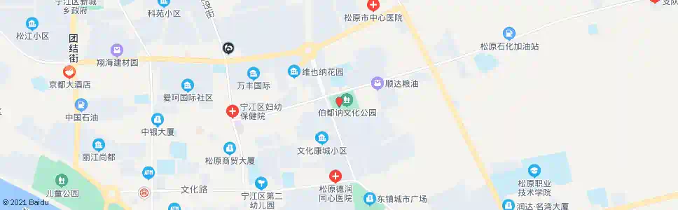松原伯都讷广场_公交站地图_松原公交_妙搜公交查询2025