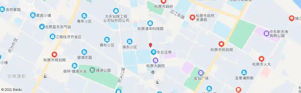 松原油田十二中_公交站地图_松原公交_妙搜公交查询2025