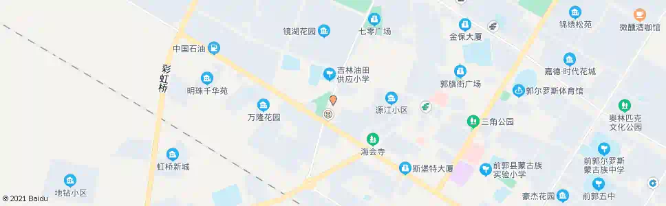 松原公安二分局_公交站地图_松原公交_妙搜公交查询2025