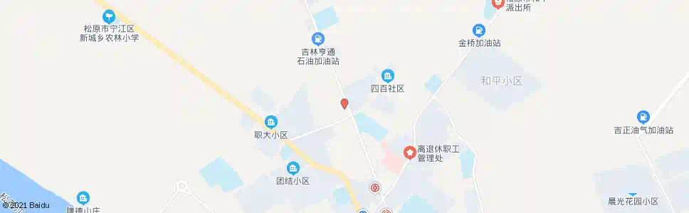 松原油田职大小区_公交站地图_松原公交_妙搜公交查询2025