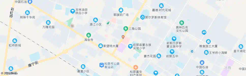 松原前郭县医院_公交站地图_松原公交_妙搜公交查询2025