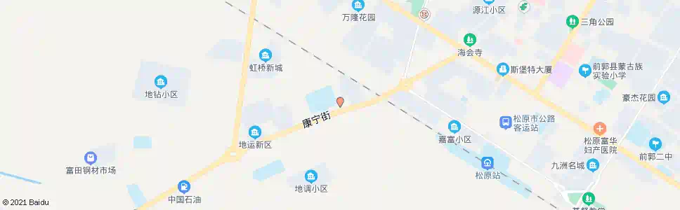 松原大和洗浴_公交站地图_松原公交_妙搜公交查询2025