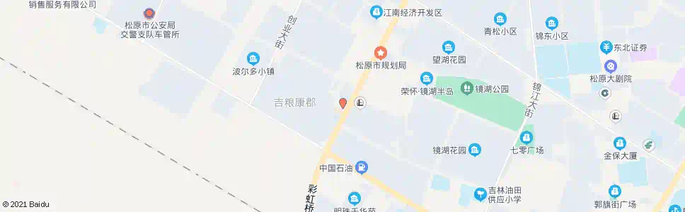松原预备役高炮团_公交站地图_松原公交_妙搜公交查询2025