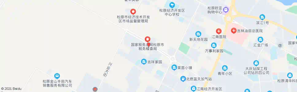 松原消防队_公交站地图_松原公交_妙搜公交查询2025