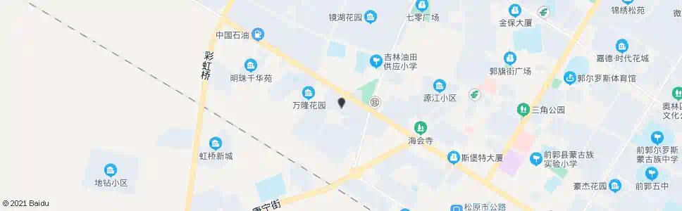 松原石油大厦_公交站地图_松原公交_妙搜公交查询2025