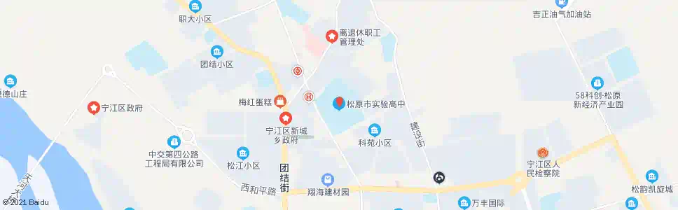 松原实验中学_公交站地图_松原公交_妙搜公交查询2025