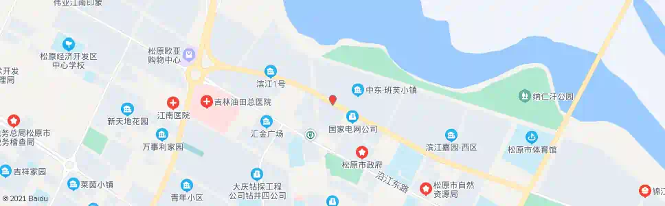 松原班芙小镇_公交站地图_松原公交_妙搜公交查询2025