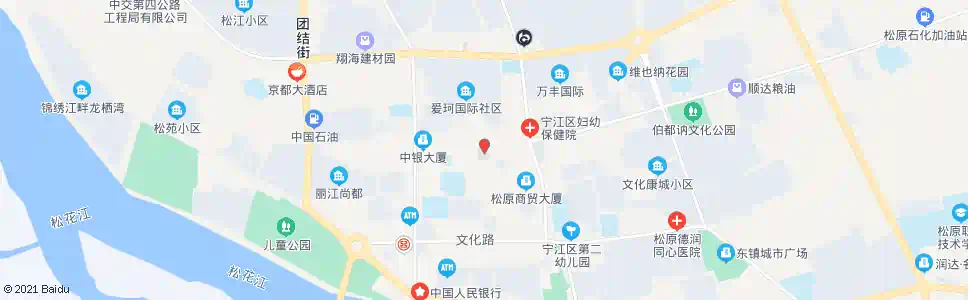 松原中医院住院处_公交站地图_松原公交_妙搜公交查询2025