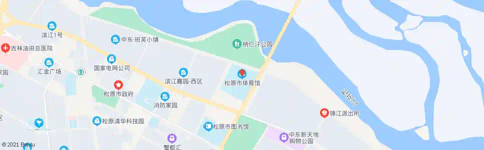 松原市体育馆_公交站地图_松原公交_妙搜公交查询2025