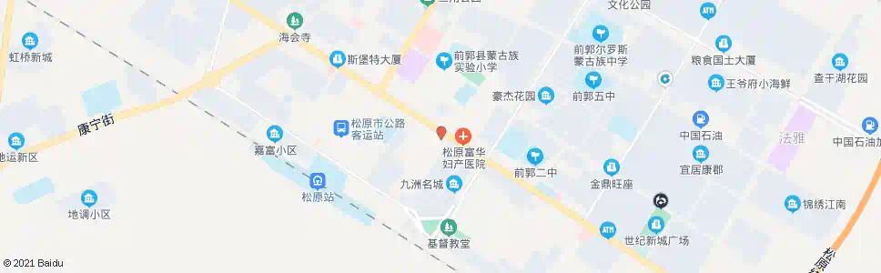 松原昕渼公告公司_公交站地图_松原公交_妙搜公交查询2025