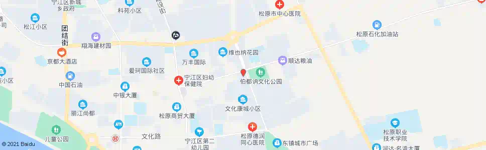 松原公安一分局_公交站地图_松原公交_妙搜公交查询2025