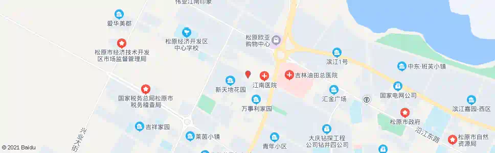 松原芊锦园_公交站地图_松原公交_妙搜公交查询2025