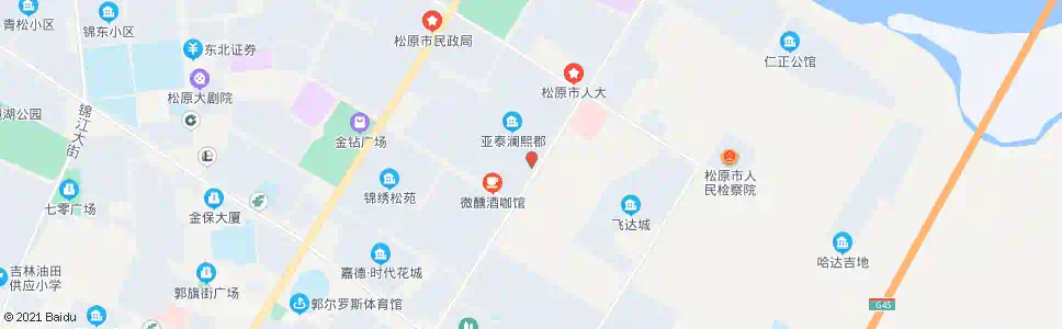松原亚泰小区_公交站地图_松原公交_妙搜公交查询2025