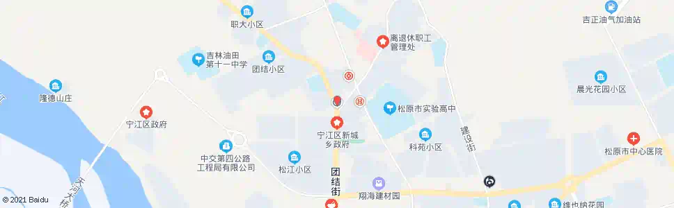 松原农业银行_公交站地图_松原公交_妙搜公交查询2025