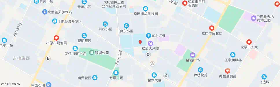 松原油天第十二中学_公交站地图_松原公交_妙搜公交查询2025