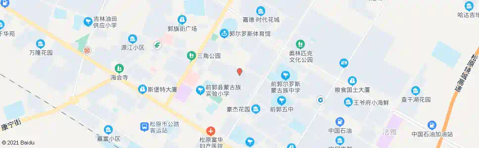 松原前郭县工商局_公交站地图_松原公交_妙搜公交查询2025