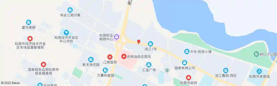 松原滨江1号小区_公交站地图_松原公交_妙搜公交查询2025