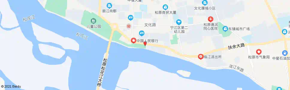 松原江滨公园_公交站地图_松原公交_妙搜公交查询2025