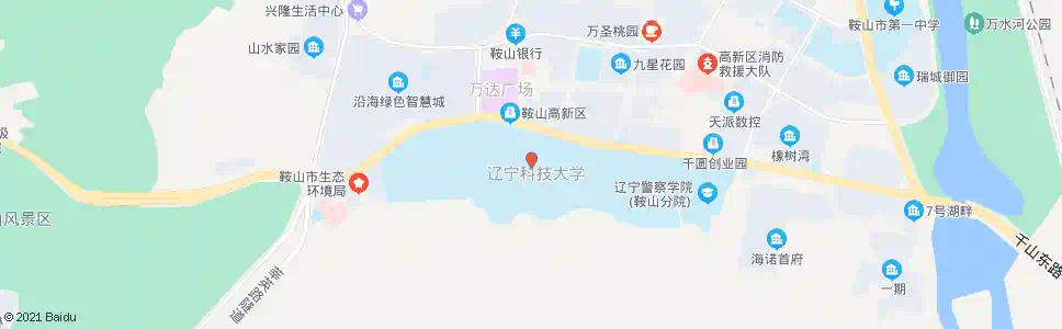 鞍山辽宁科技大学_公交站地图_鞍山公交_妙搜公交查询2025