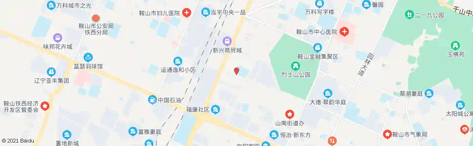 鞍山安乐街_公交站地图_鞍山公交_妙搜公交查询2025