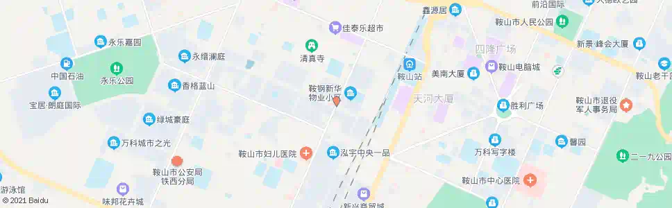 鞍山十纬巷_公交站地图_鞍山公交_妙搜公交查询2025