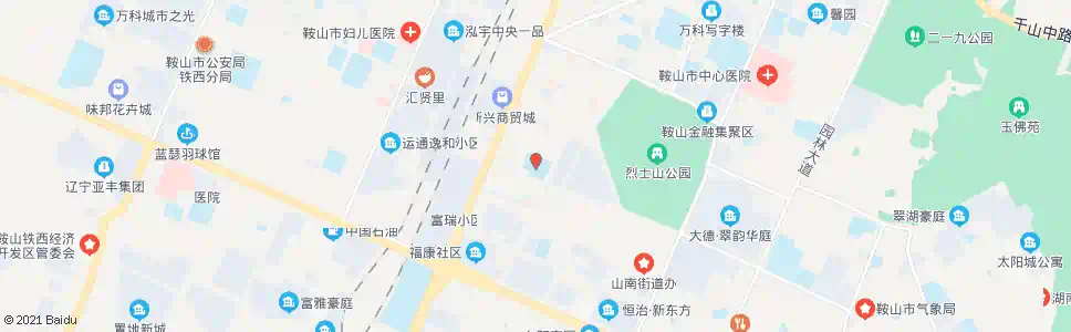 鞍山山南小学_公交站地图_鞍山公交_妙搜公交查询2025