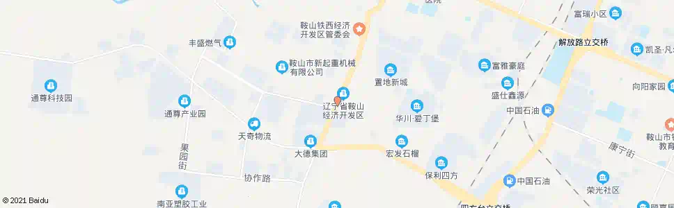 鞍山双台路_公交站地图_鞍山公交_妙搜公交查询2025