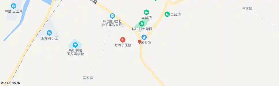鞍山七岭子_公交站地图_鞍山公交_妙搜公交查询2025